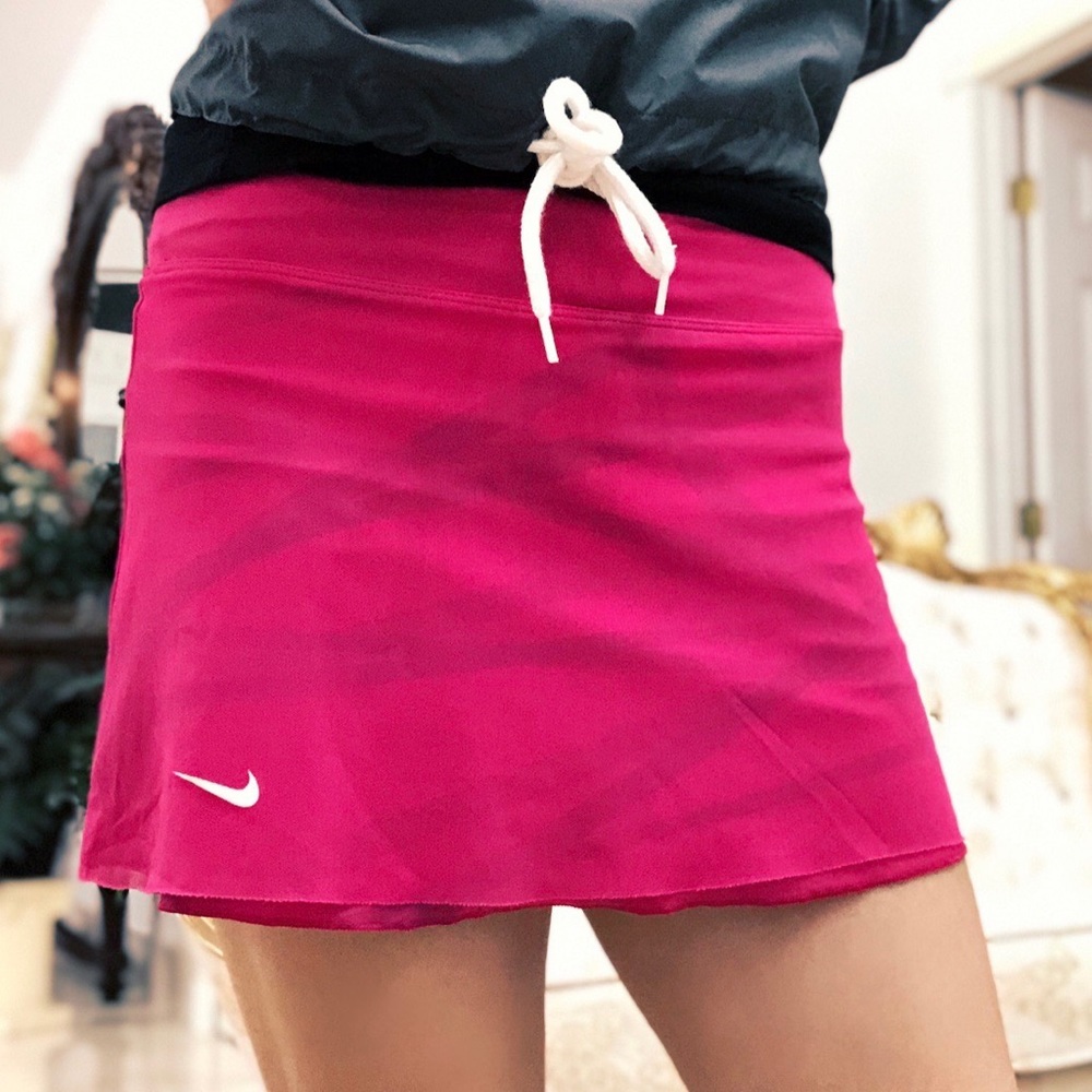 Nike Pink Tennis Sheer Skirt/Skort Dri-Fit
